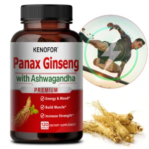 Ginseng and Ashwagandha Extract Supplement