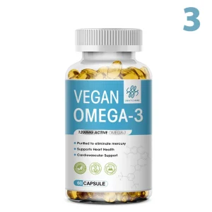 1200mg Vegan OVEGA-3 Plant-Based Omega-3