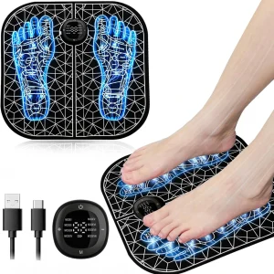 Electric Foot Massager Mat with Remote