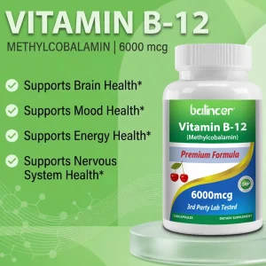 Vitamin B12 Supplement 6000mcg